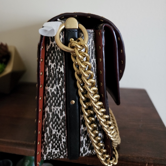 Coach Dreamer/ multi leather crossbody bag - Picture 6 of 8